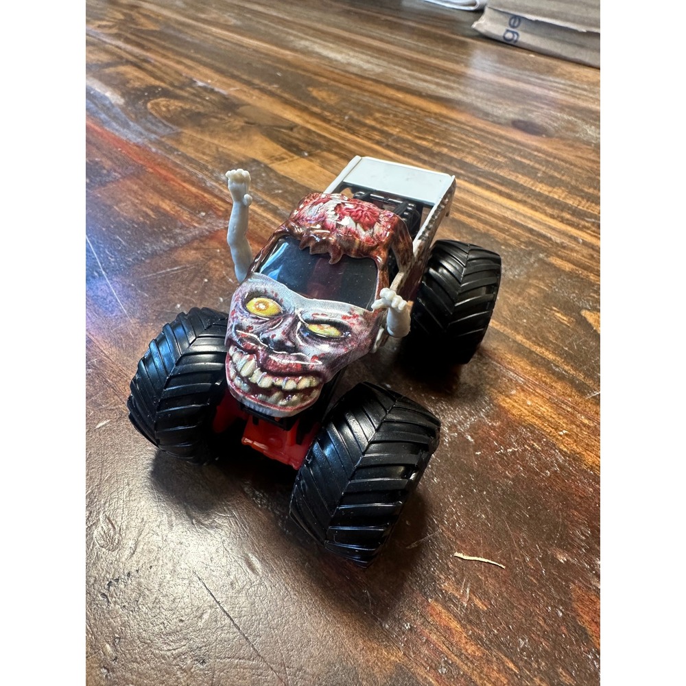 Monster Jam Zombie Monster Truck 1:64 Die-Cast Posable Arms BKT Tires 2023